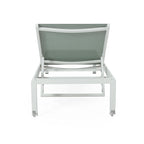 Chaise longue d'extérieur en aluminium Cape Coral (lot de 2) par Christopher Knight Home - 77,56 po x 25,20 po x 11,80 po