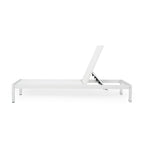 Chaise longue d'extérieur en aluminium Cape Coral (lot de 2) par Christopher Knight Home - 77,56 po x 25,20 po x 11,80 po