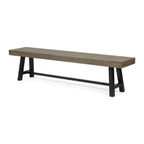Banc d'extérieur en bois d'acacia Carlisle par Christopher Knight Home