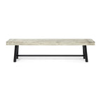 Banc d'extérieur en bois d'acacia Carlisle par Christopher Knight Home