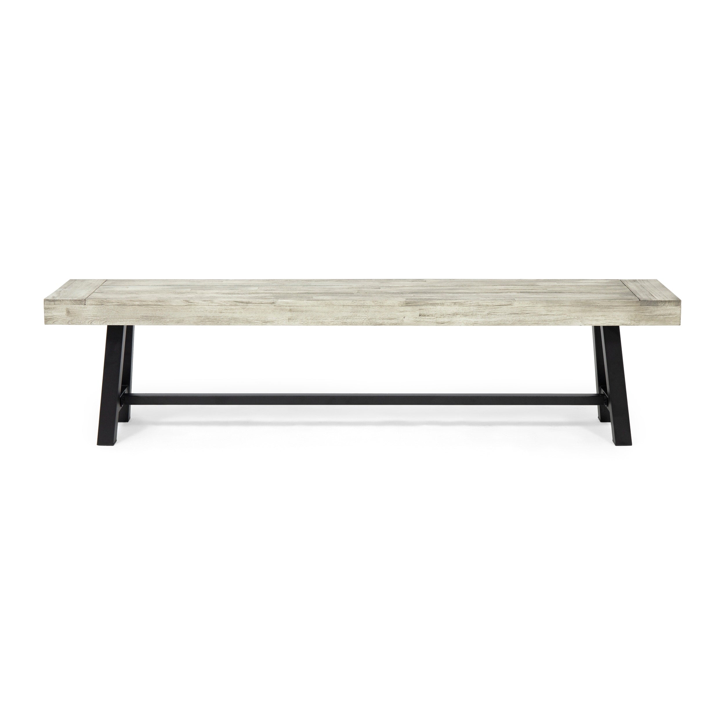 Banc d'extérieur en bois d'acacia Carlisle par Christopher Knight Home