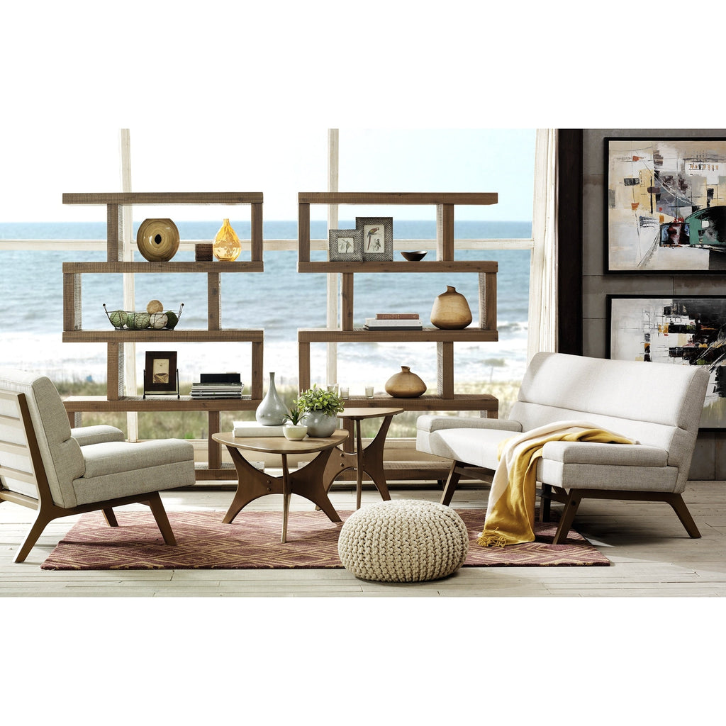 Table basse triangulaire en bois INK IVY Blaze