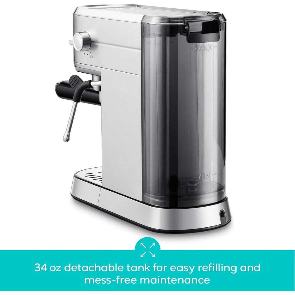 Machine à expresso professionnelle Casabrews 20 bars avec système de mousse de lait