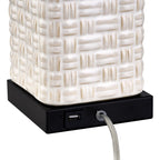 Ensemble de lampes de table USB en céramique