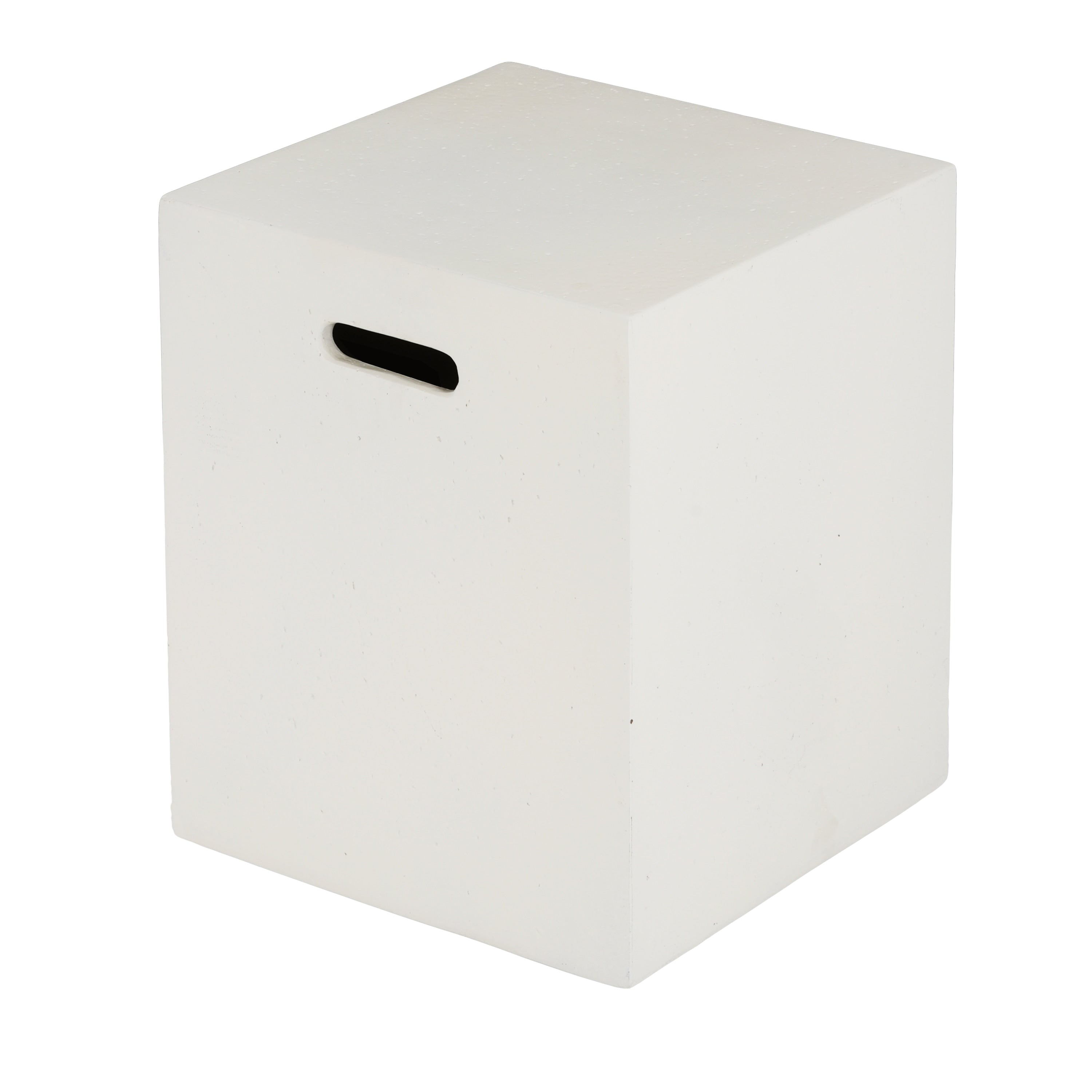 Christopher Knight Home - Table d'appoint d'extérieur en béton léger Aidan avec support pour réservoir