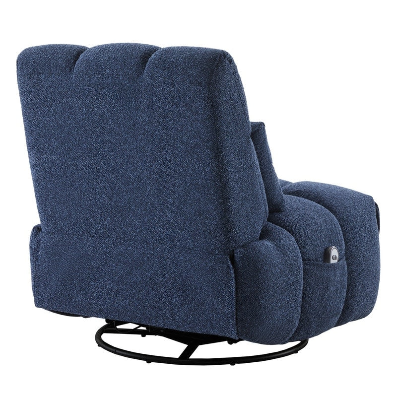 Fauteuil inclinable électrique Cole pivotant avec support lombaire