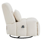 Fauteuil inclinable électrique Cole pivotant avec support lombaire