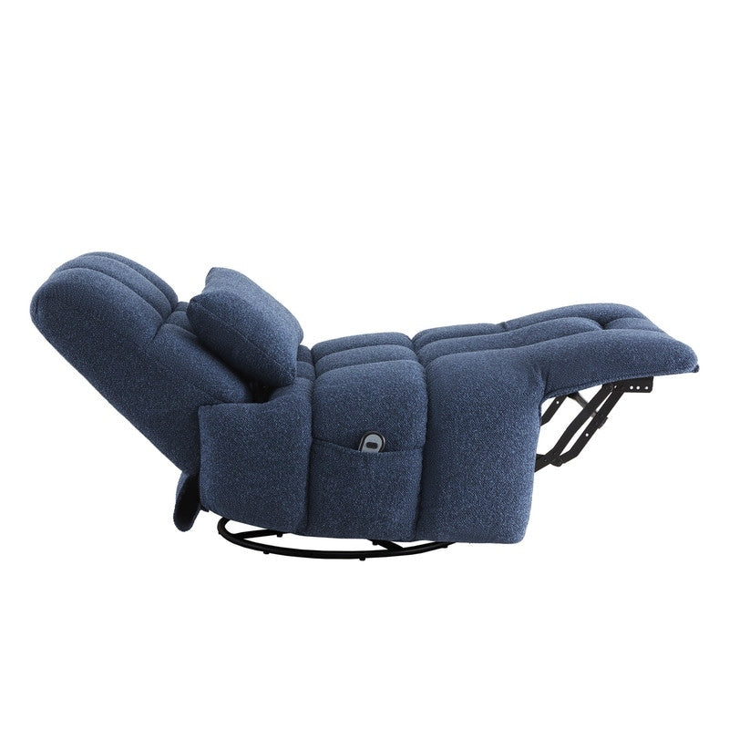 Fauteuil inclinable électrique Cole pivotant avec support lombaire