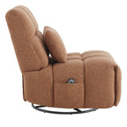 Fauteuil inclinable électrique Cole pivotant avec support lombaire