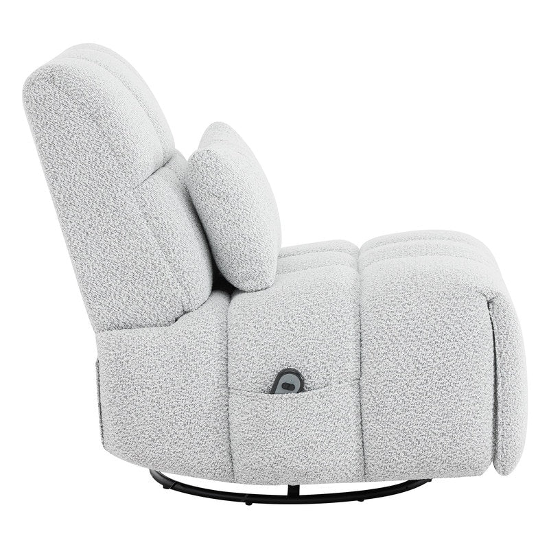 Fauteuil inclinable électrique Cole pivotant avec support lombaire