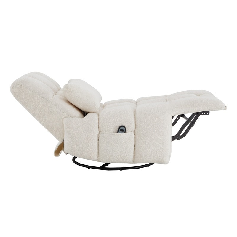 Fauteuil inclinable électrique Cole pivotant avec support lombaire