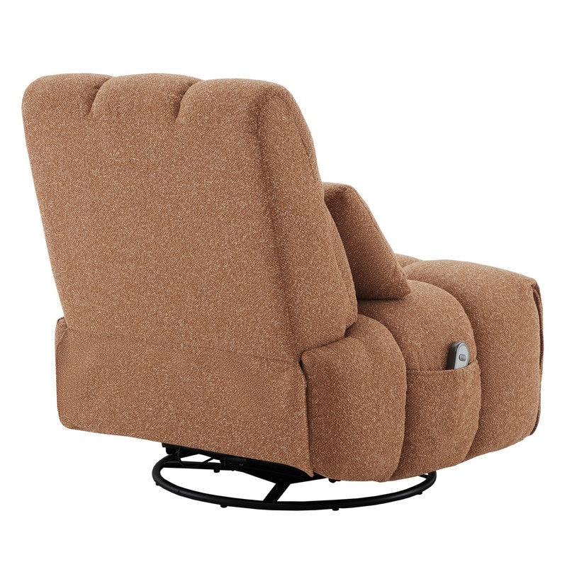 Fauteuil inclinable électrique Cole pivotant avec support lombaire