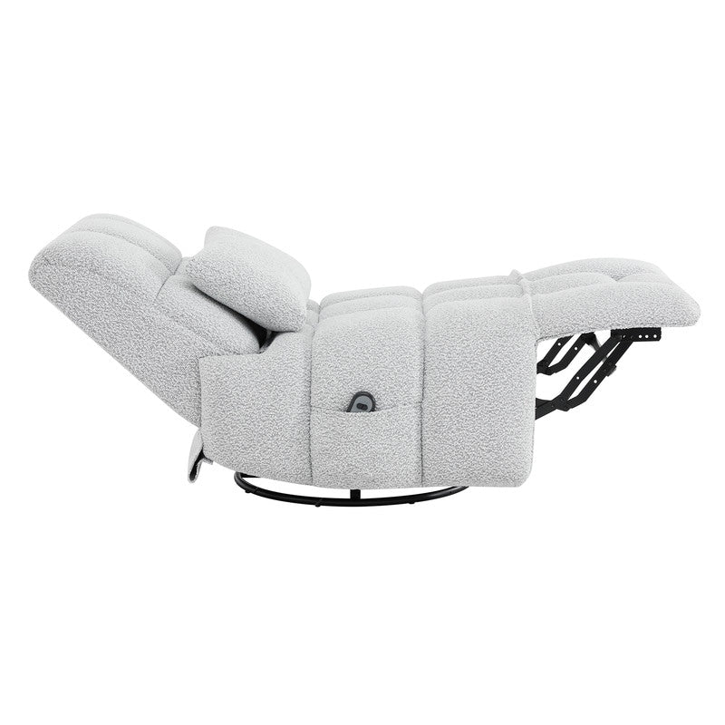 Fauteuil inclinable électrique Cole pivotant avec support lombaire