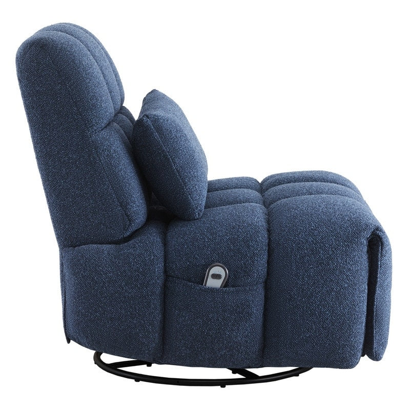 Fauteuil inclinable électrique Cole pivotant avec support lombaire