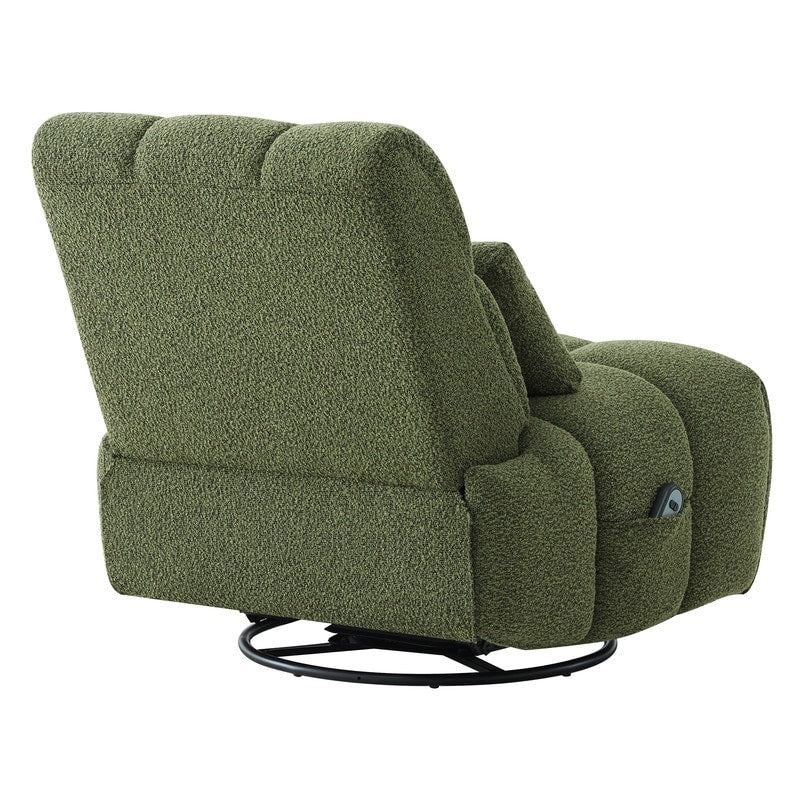 Fauteuil inclinable électrique Cole pivotant avec support lombaire