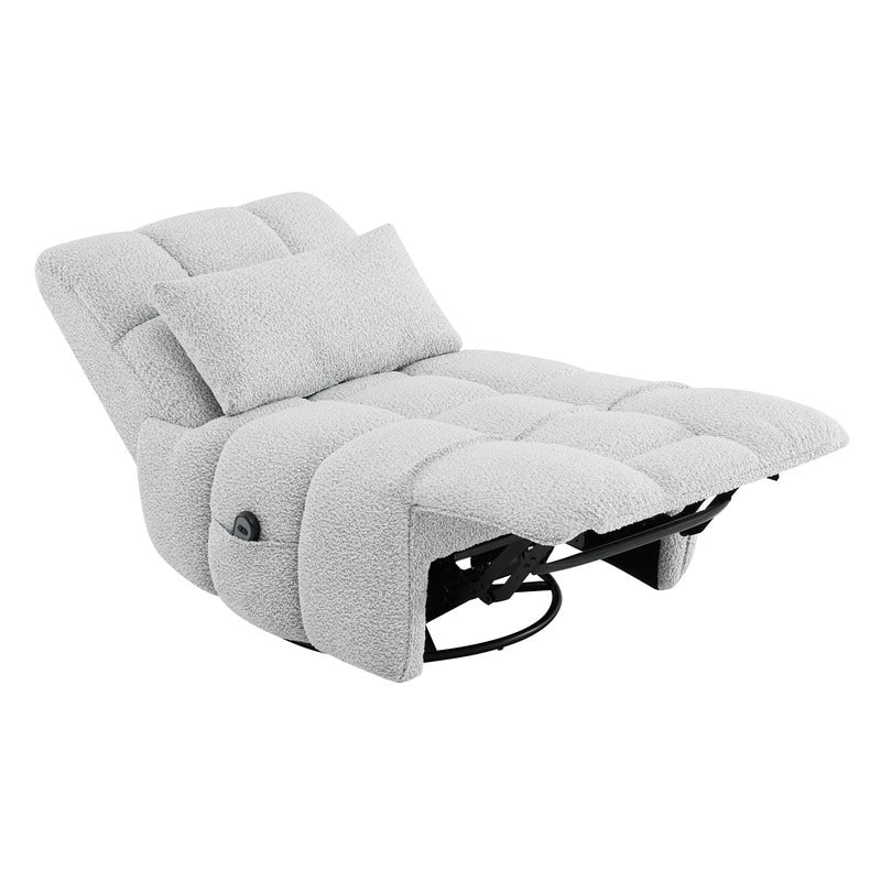 Fauteuil inclinable électrique Cole pivotant avec support lombaire