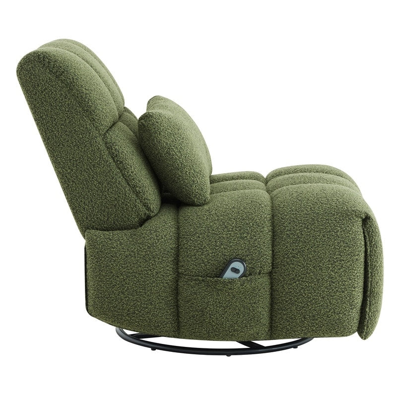 Fauteuil inclinable électrique Cole pivotant avec support lombaire