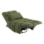 Fauteuil inclinable électrique Cole pivotant avec support lombaire