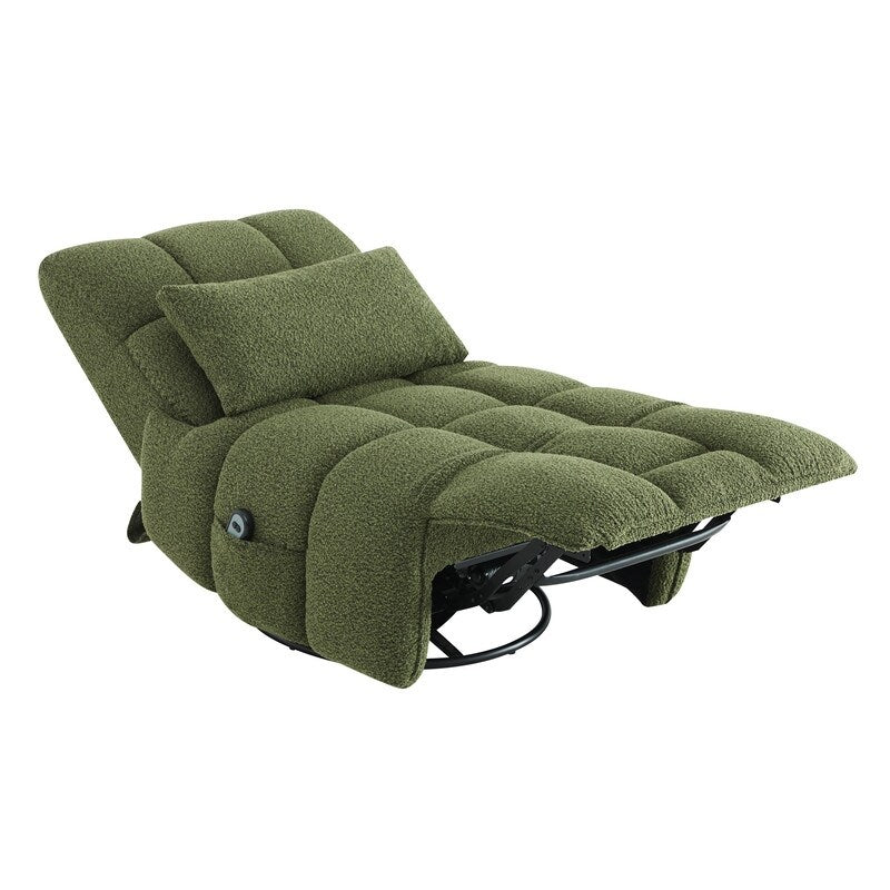 Fauteuil inclinable électrique Cole pivotant avec support lombaire