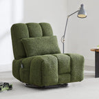 Fauteuil inclinable électrique Cole pivotant avec support lombaire