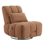Fauteuil inclinable électrique Cole pivotant avec support lombaire