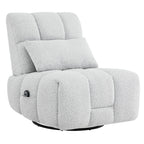 Fauteuil inclinable électrique Cole pivotant avec support lombaire