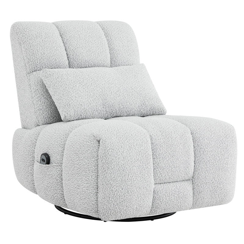 Fauteuil inclinable électrique Cole pivotant avec support lombaire