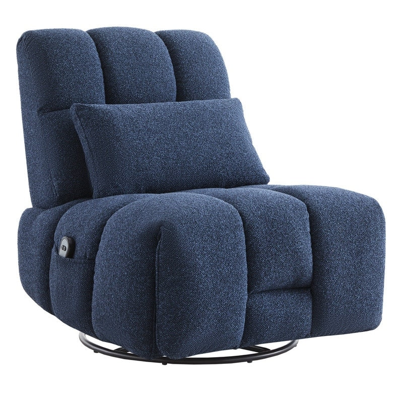Fauteuil inclinable électrique Cole pivotant avec support lombaire