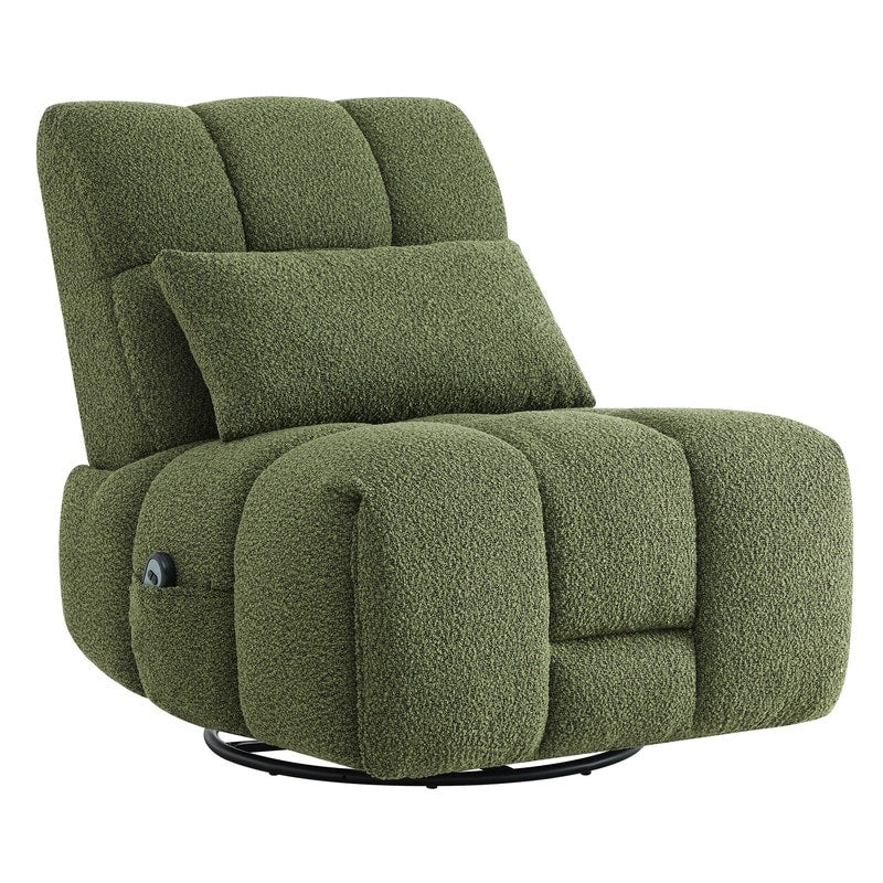 Fauteuil inclinable électrique Cole pivotant avec support lombaire