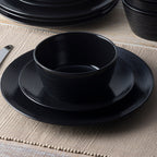 Service de table Noritake Colorscapes Swirl 12 pièces, coupe, service pour 4 personnes