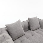 Canapé inclinable carré confortable