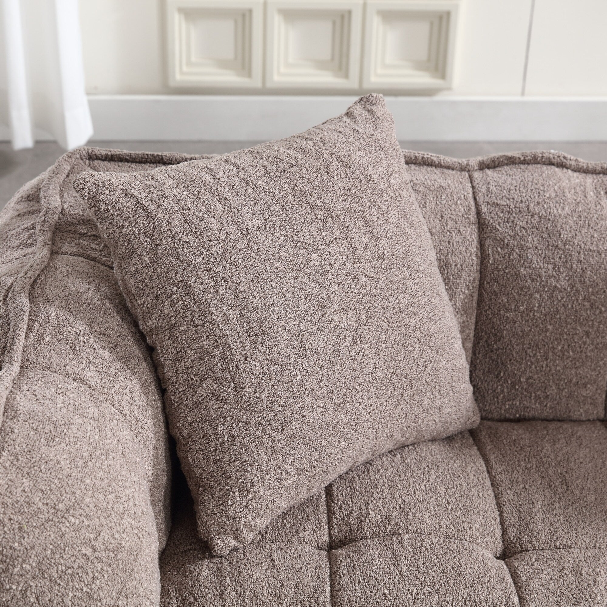 Canapé inclinable carré confortable