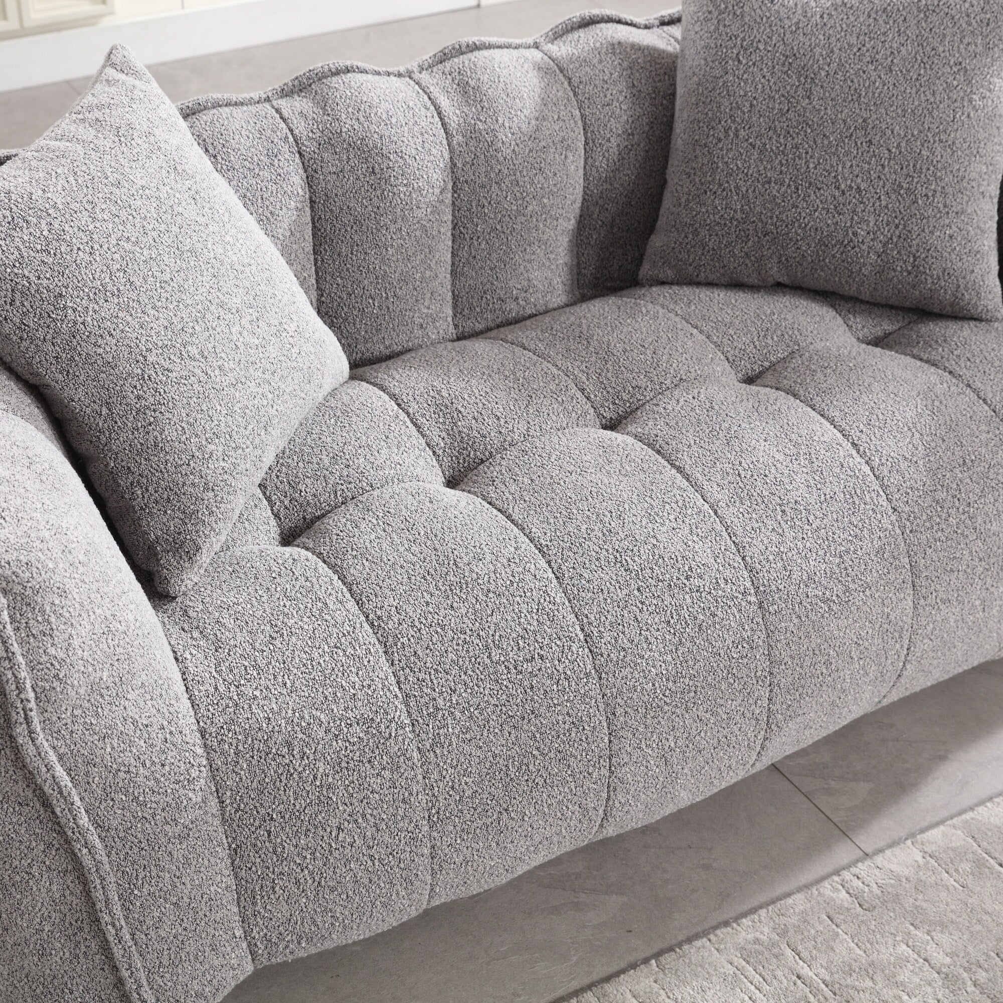 Canapé inclinable carré confortable