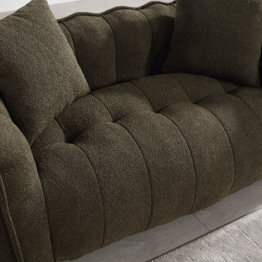 Canapé inclinable carré confortable