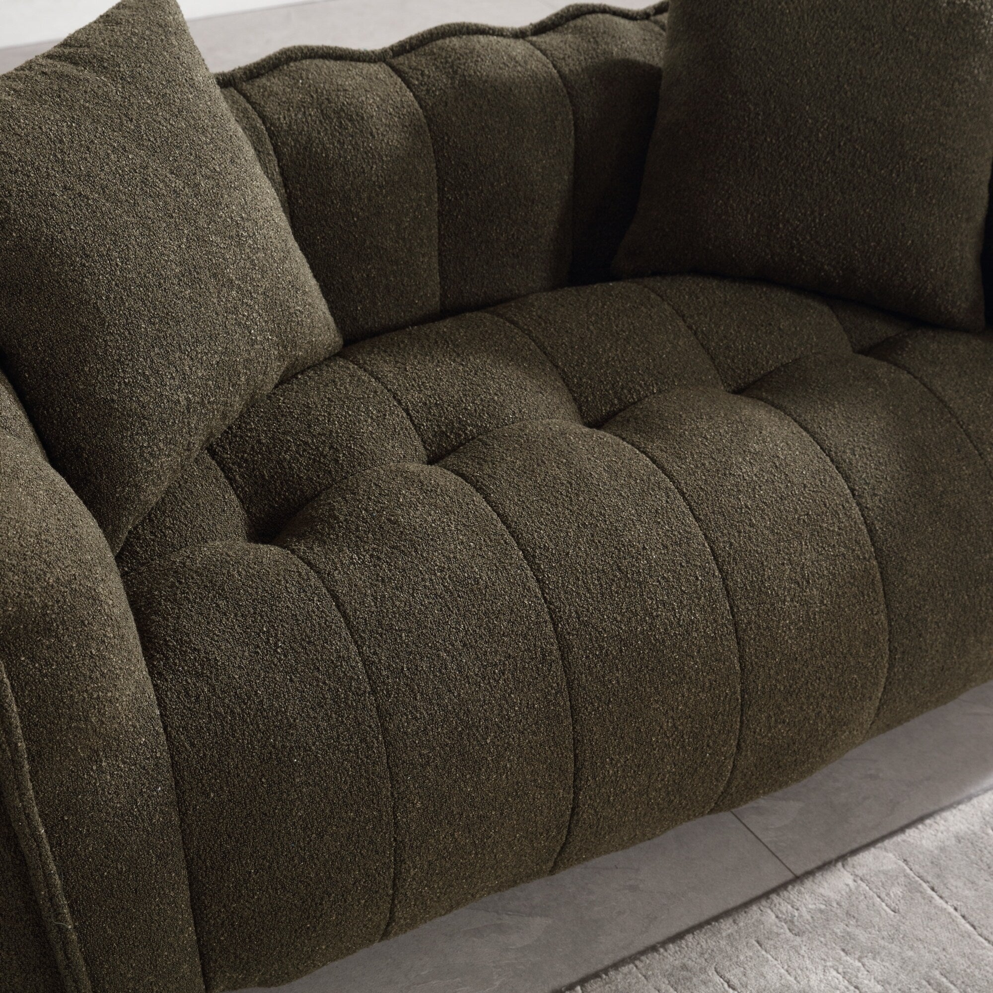 Canapé inclinable carré confortable