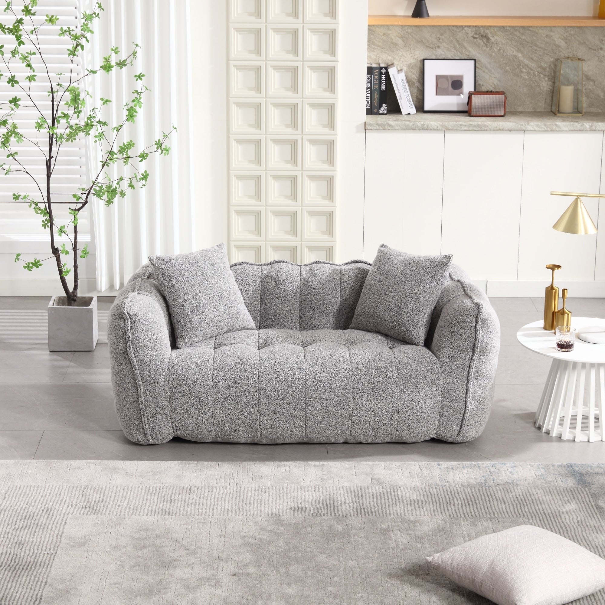 Canapé inclinable carré confortable