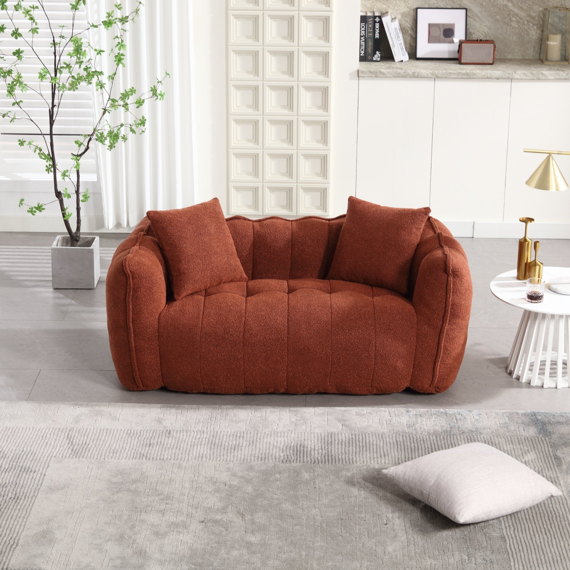 Canapé inclinable carré confortable