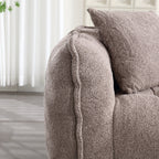 Canapé inclinable carré confortable