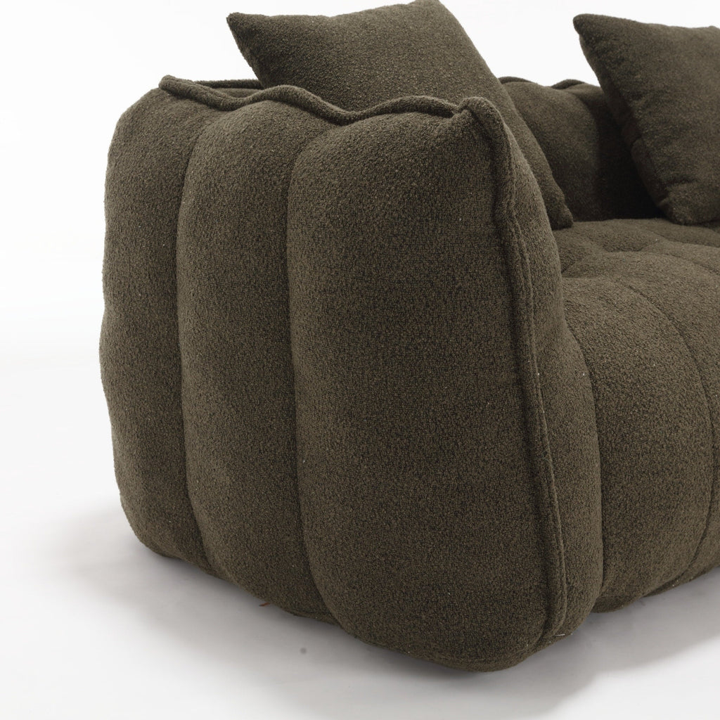 Canapé inclinable carré confortable