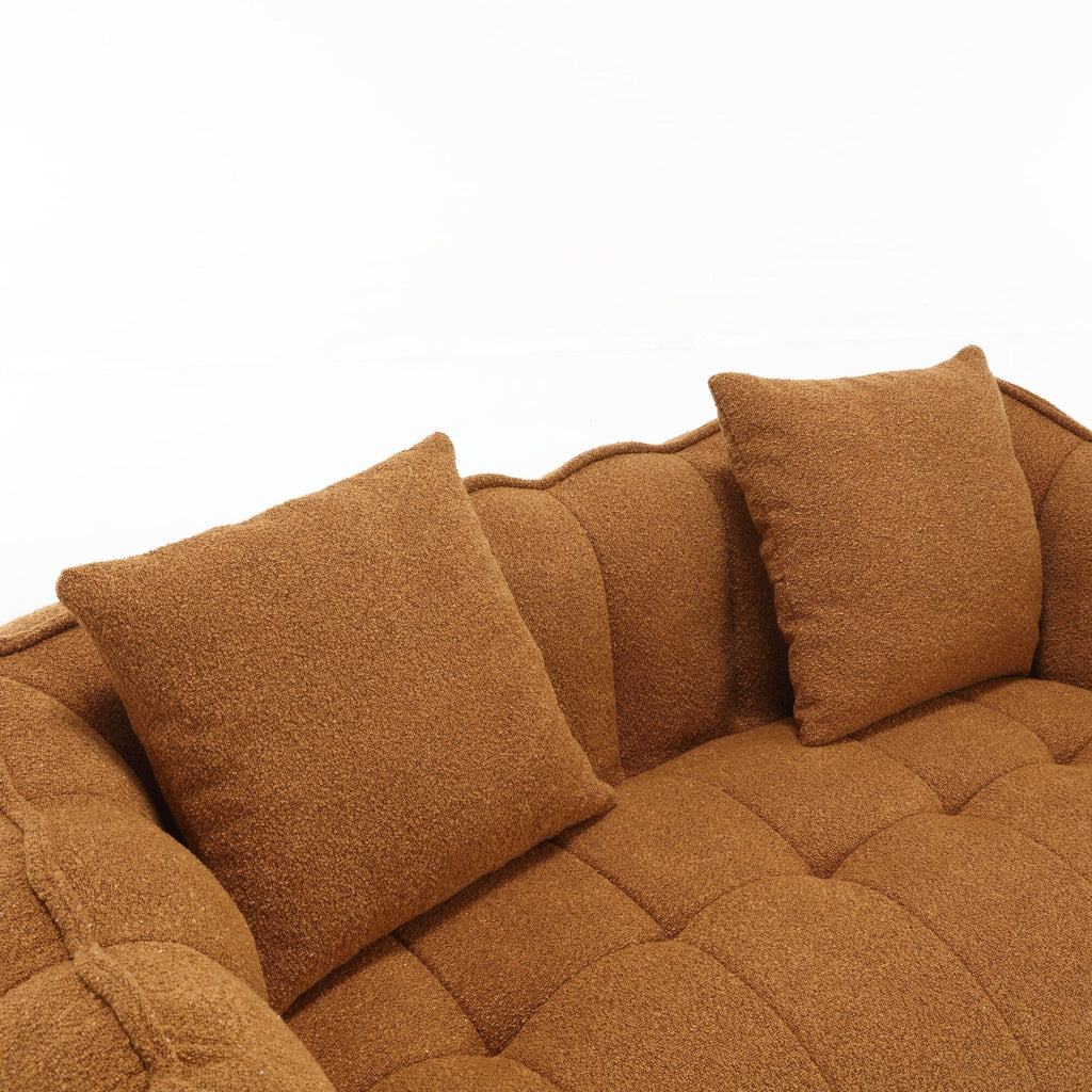 Canapé inclinable carré confortable