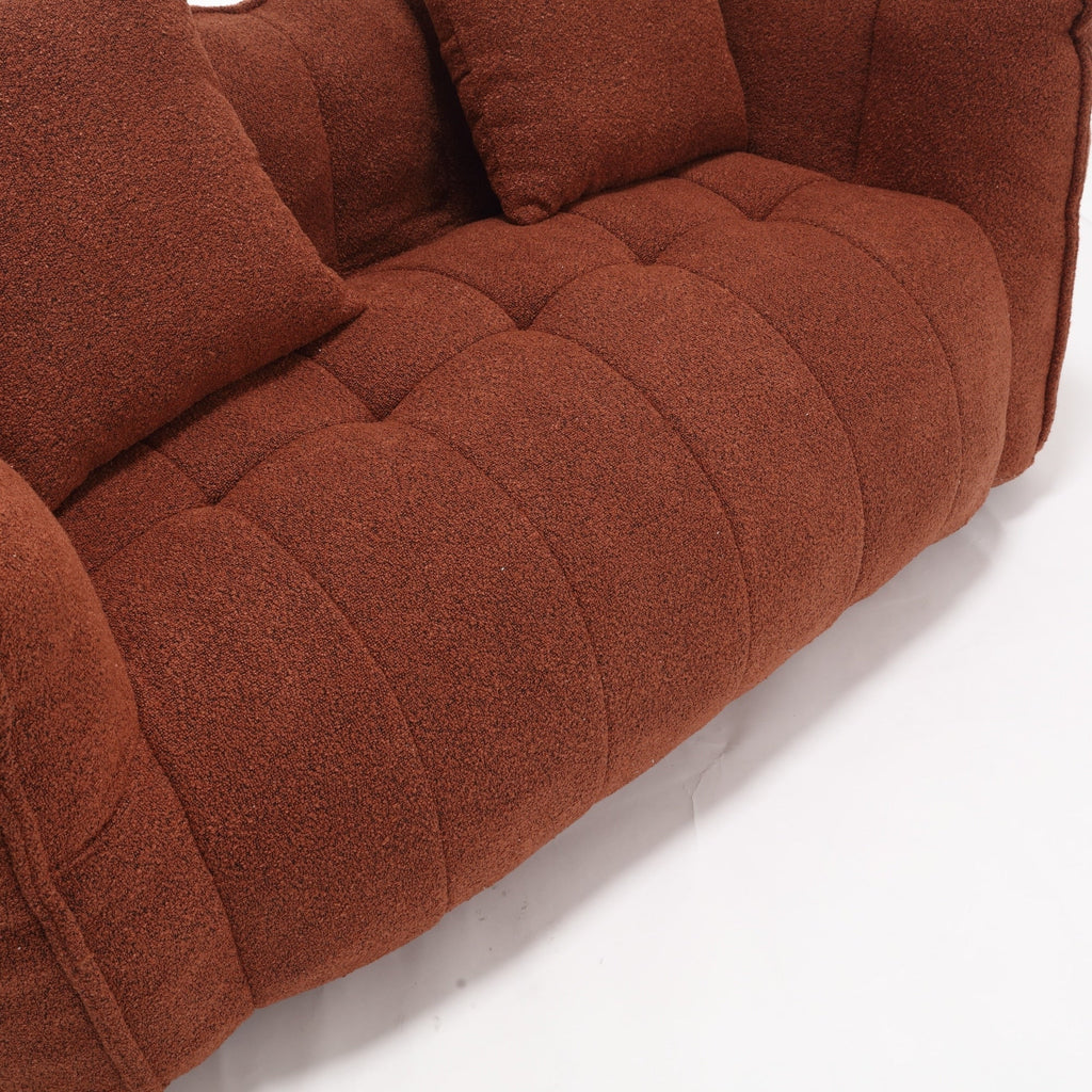 Canapé inclinable carré confortable