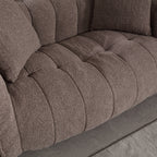 Canapé inclinable carré confortable