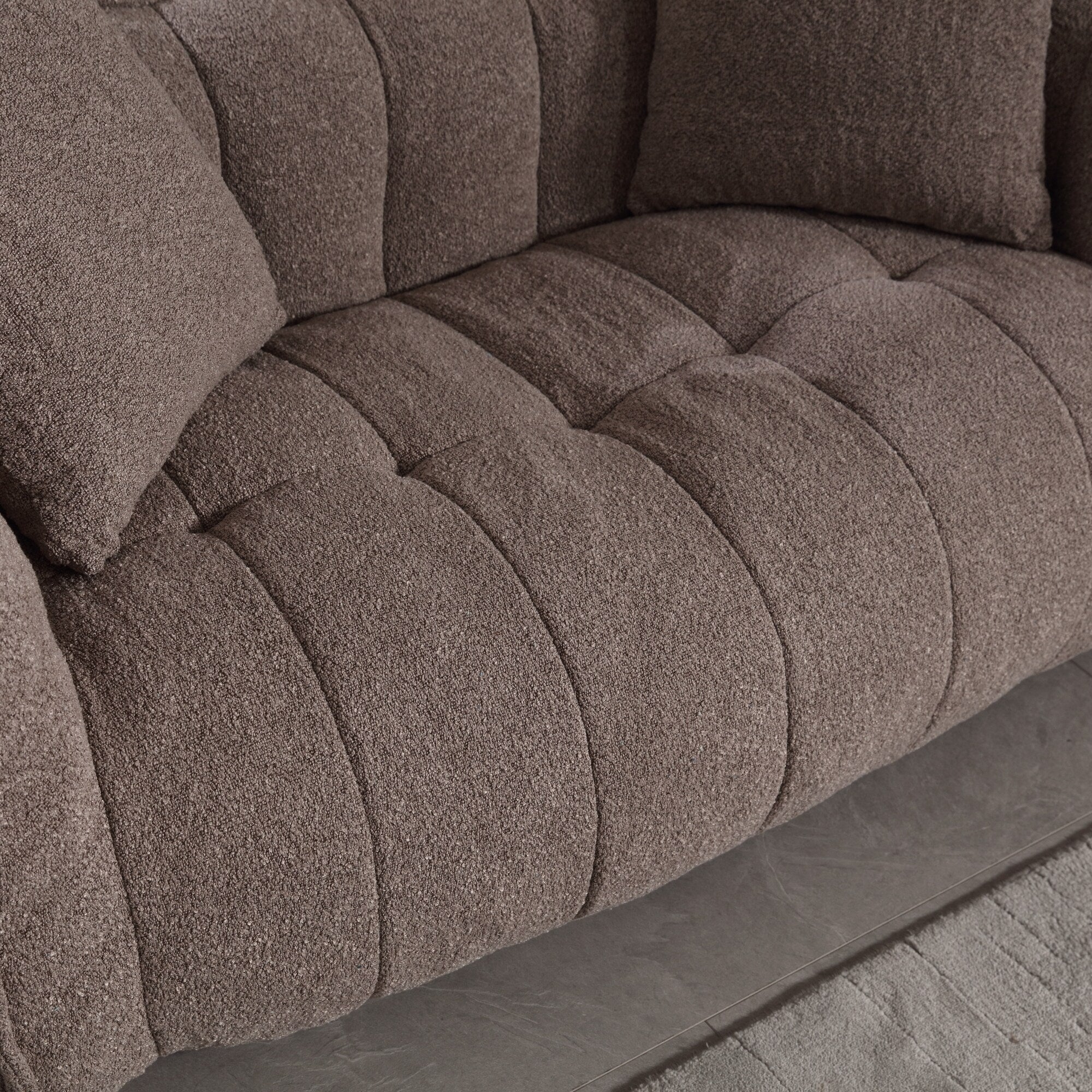 Canapé inclinable carré confortable