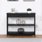 Console Oxford à 1 tiroir avec étagères Convenience Concepts
