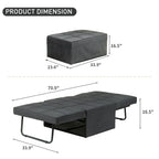 Canapé-lit convertible, canapé-lit, fauteuil inclinable, ottoman, pliable, pour salon