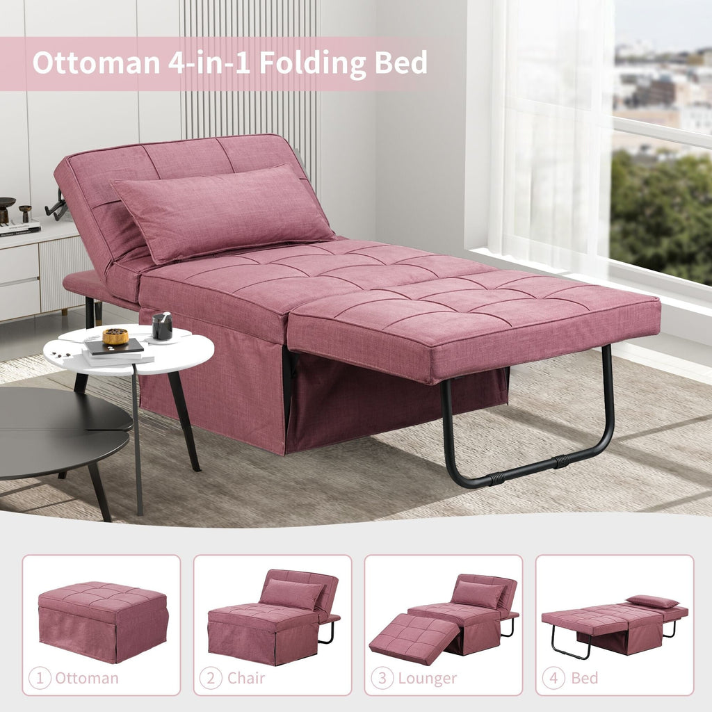 Canapé-lit convertible, canapé-lit, fauteuil inclinable, ottoman, pliable, pour salon