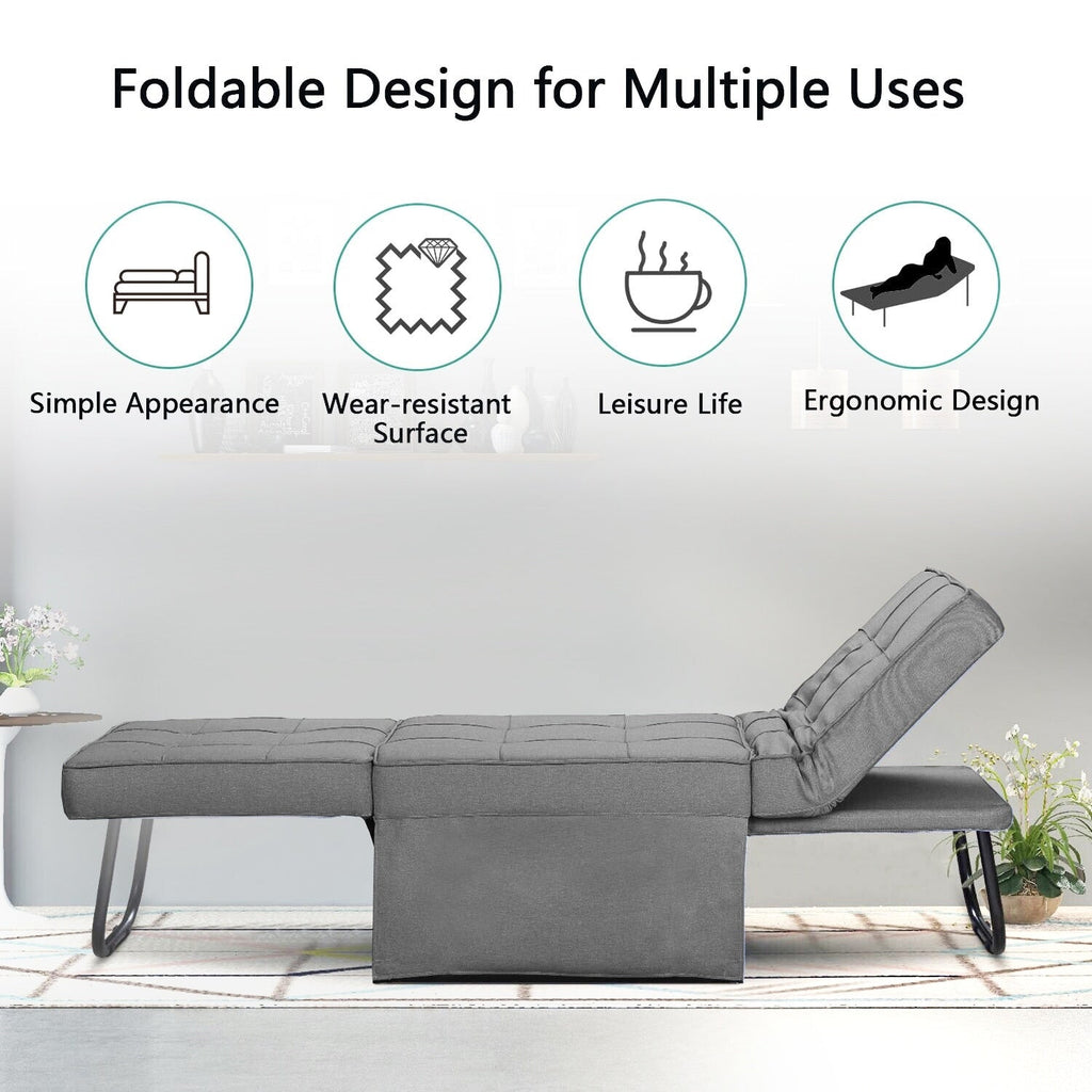 Canapé-lit convertible, canapé-lit, fauteuil inclinable, ottoman, pliable, pour salon