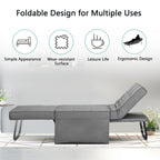 Canapé-lit convertible, canapé-lit, fauteuil inclinable, ottoman, pliable, pour salon