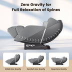 Fauteuil de massage complet Costway avec rouleau chauffant pour les pieds à commande vocale