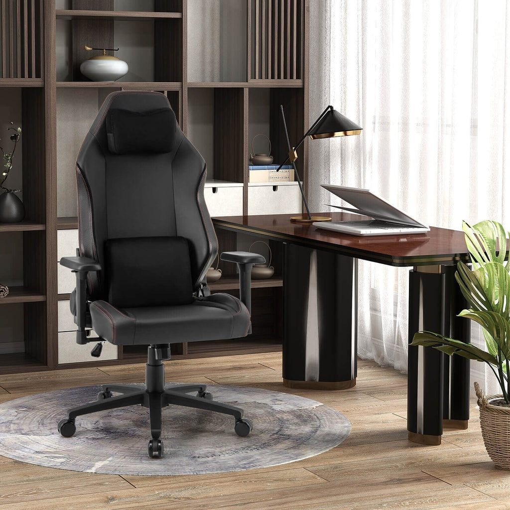 Chaise de jeu ergonomique Costway à dossier haut et à bascule - Voir les détails
